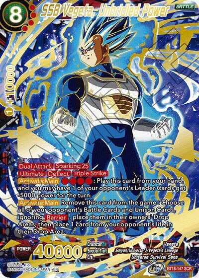 SSB Vegeta / BT16-147 SCR (DBSCG)