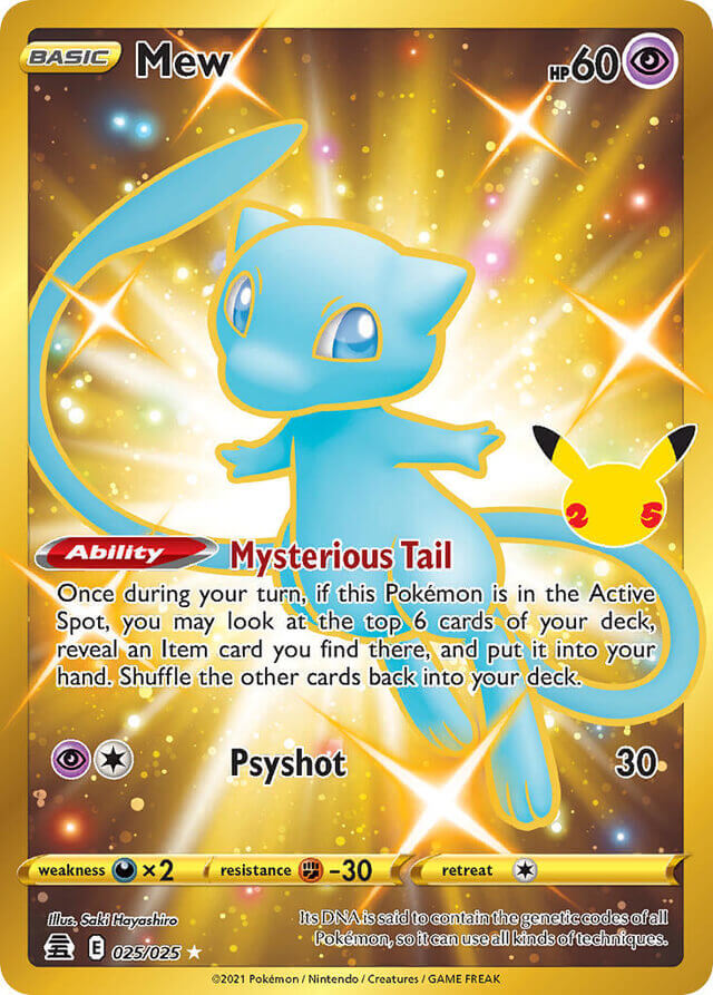 Mew 025/025 (PTCG)